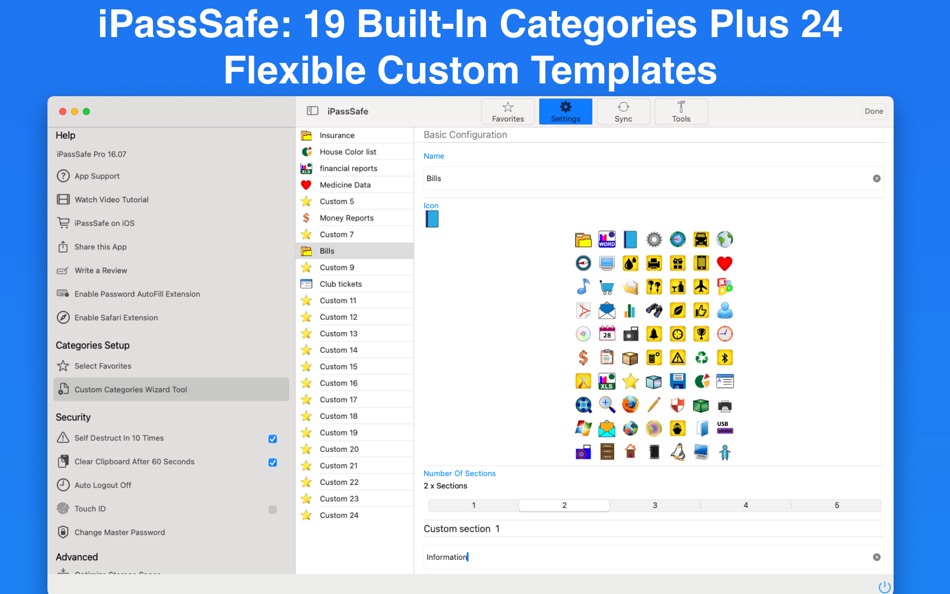 #4. iPassSafe Pro Password Manager (macOS) 由: Netanel Software