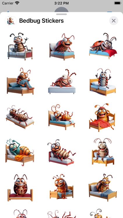 Bedbug Stickers