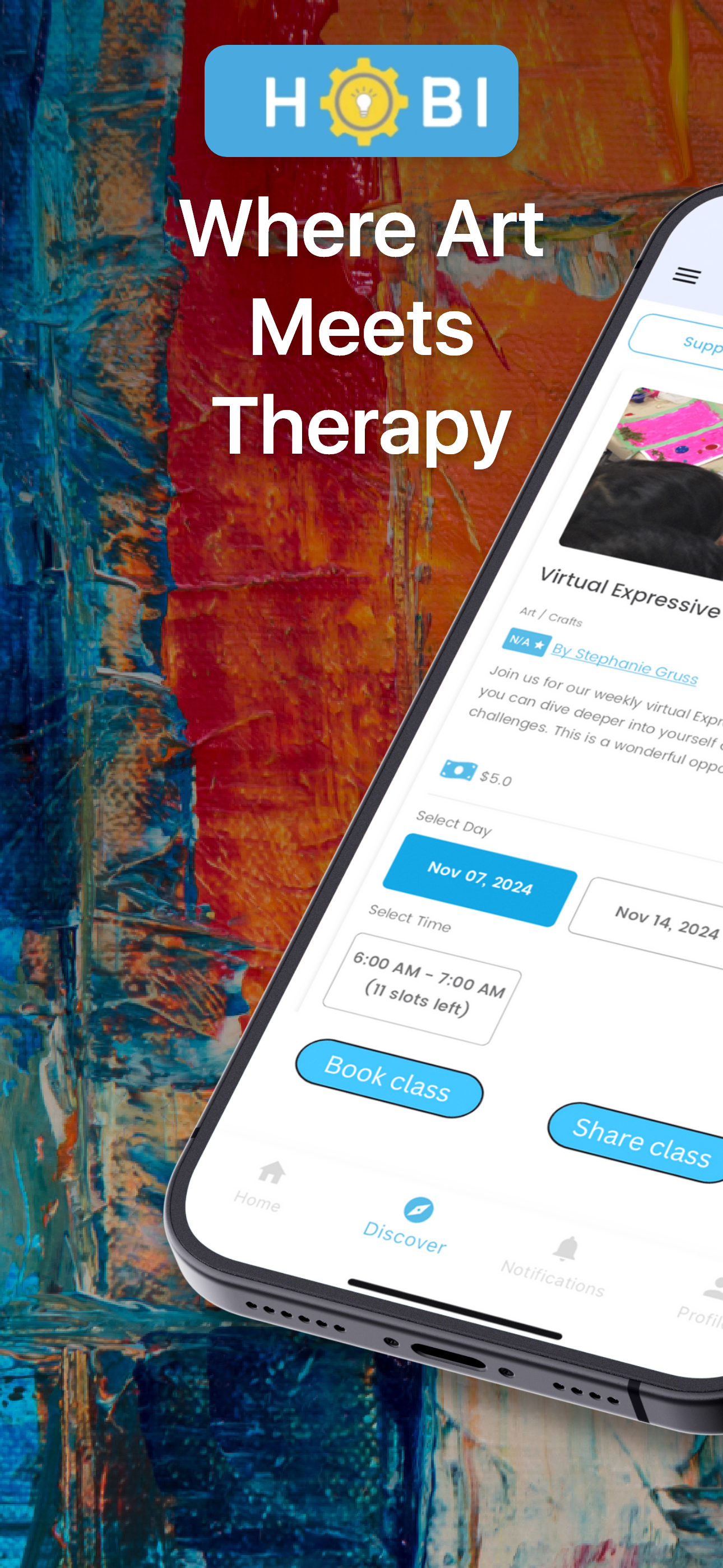 Hobi - Expressive Art Therapy