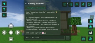 Mini Block Craft - AI Builder iPhone screenshot