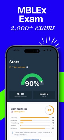 MBLEX TEST PREP 2026 - 2027 iPhone screenshot