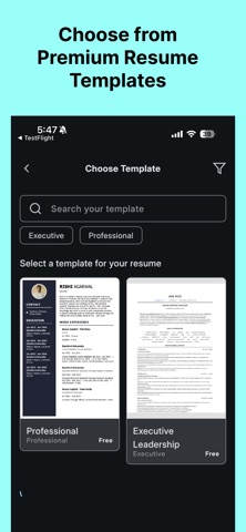 Reskob - Resume Builder screenshot