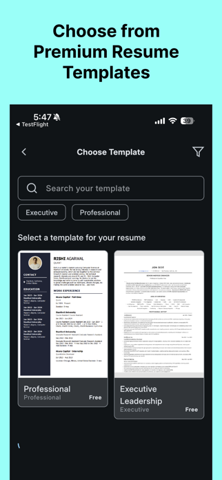 Reskob - Resume Builder Screenshot 4 of 4