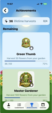 Daisy Garden Solitaire iPhone screenshot