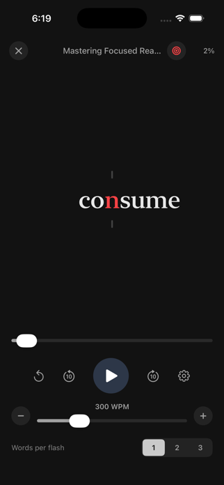 ReadMe - RSVP Reading Screenshot 7 of 10