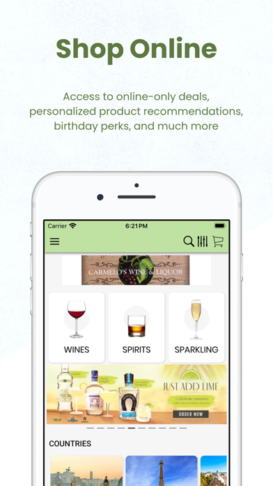 Screenshot #1 pour Carmelo's Wine & Liquor