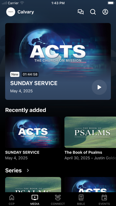 Calvary Chapel Paris Screenshot