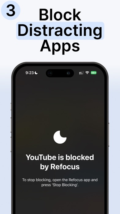 Refocus: App & Website Blocker Screenshot