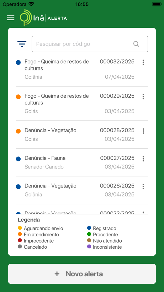 #4. Inã Alerta (iOS) 由: Estado de Goias