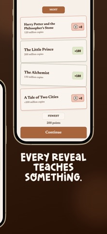 Sort Quiz: Trivia sorting game screenshot