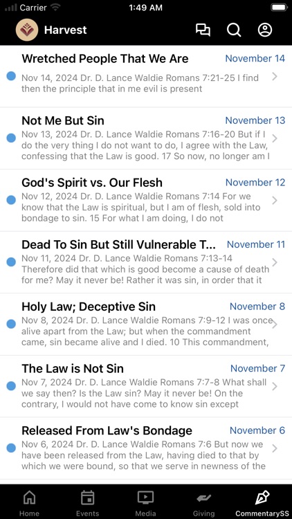 Harvest Bible Church Cypress screenshot-3