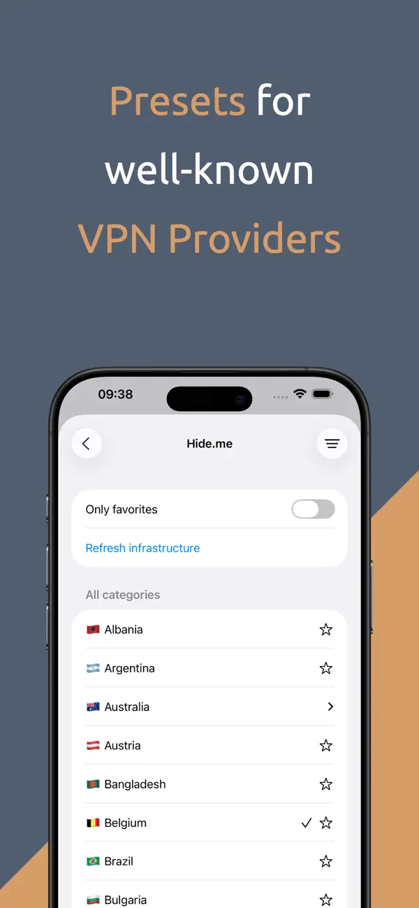 Passepartout, VPN Client Screenshot 5