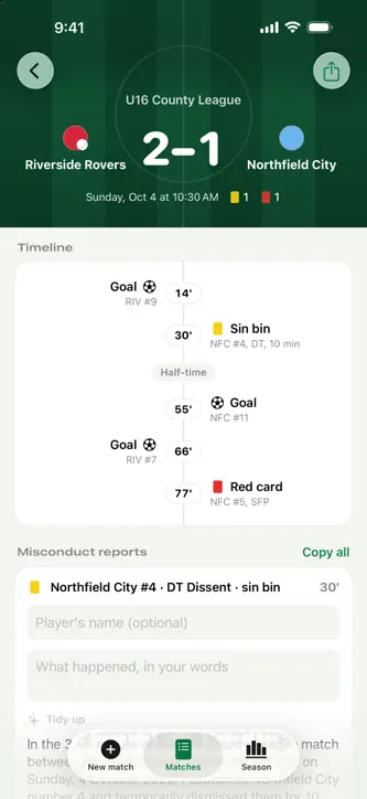 Soccer Ref: Referee Watch screenshot 2