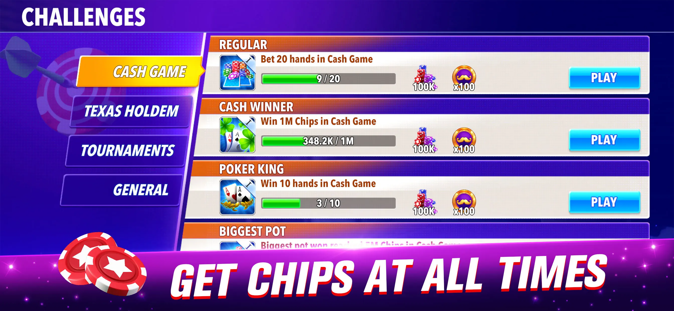 #5. Poker Frenzy - Texas Holdem (iOS) By: Sohoo Limited
