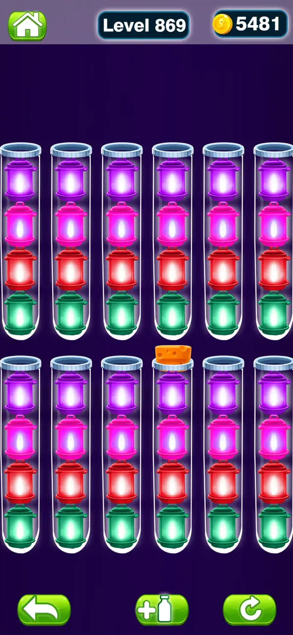 #3. Color Sort Puzzle: Story Game (iOS) By: Manoj Swami