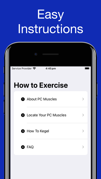 Kratos Kegel Workout Screenshot