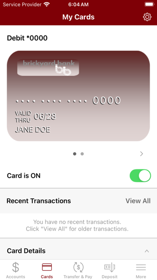 Brickyard Bank Screenshot