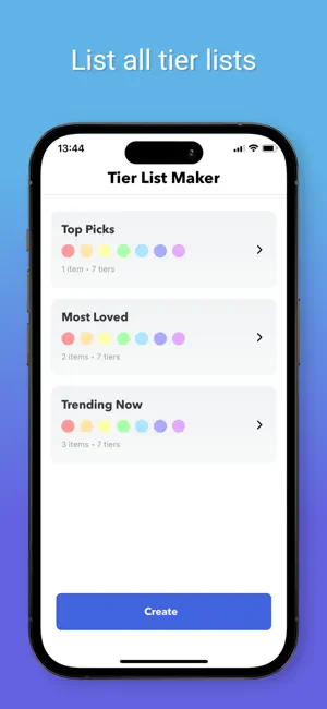 Tier List Ranking: Rank It All screenshot 3