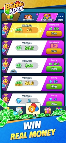 Bubble Apex iPhone screenshot