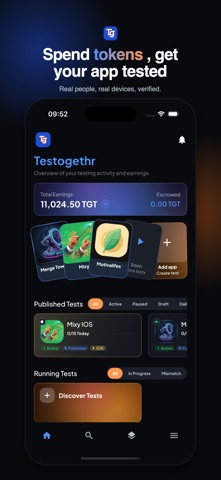 Testogethr screenshot