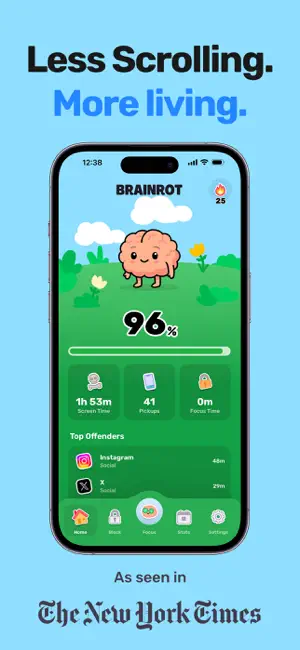 Brainrot: Screen Time Control screenshot 1