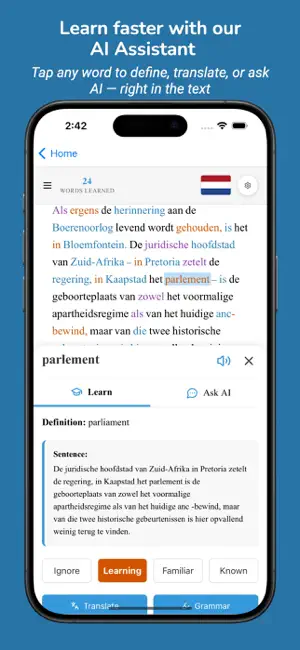 Lingua Verbum -Learn Languages screenshot 2