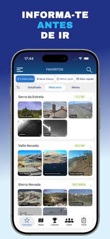 Estâncias Esqui e Webcams iPhone screenshot 3