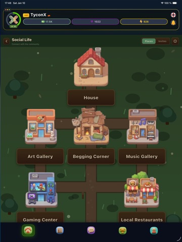 TycoonX: Business Tycoon Game iPad screenshot
