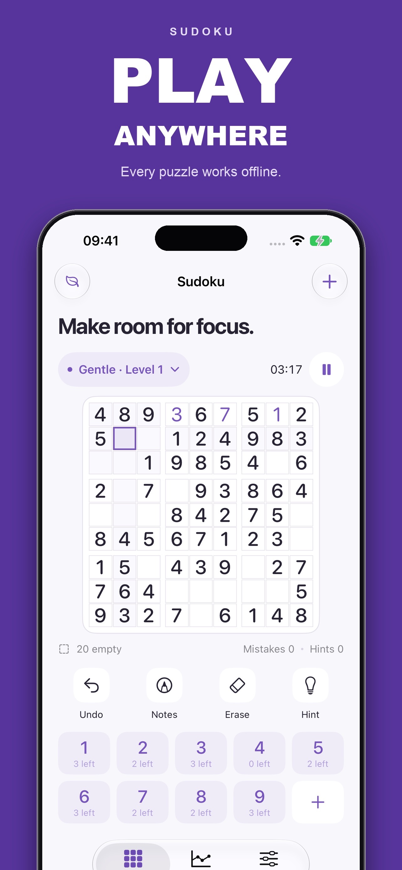 Screenshot 1 of Sudoku: Train Your Brain PRO