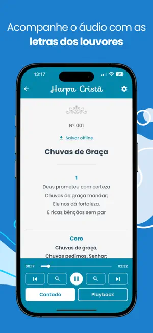 Harpa Cristã: Áudio e Playback screenshot 2