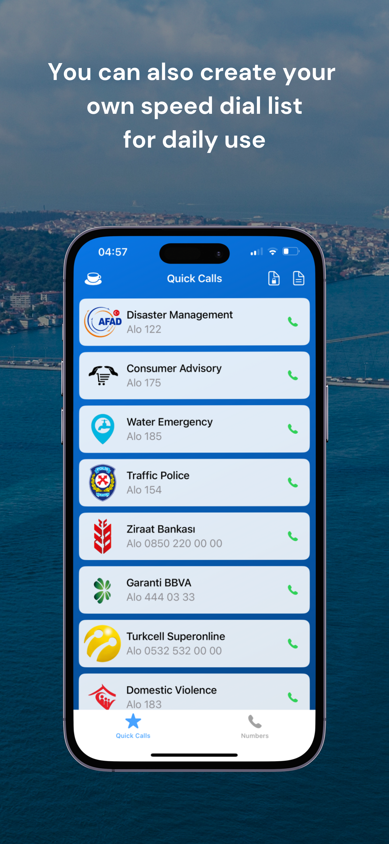 112 Emergency Numbers: Türkiye