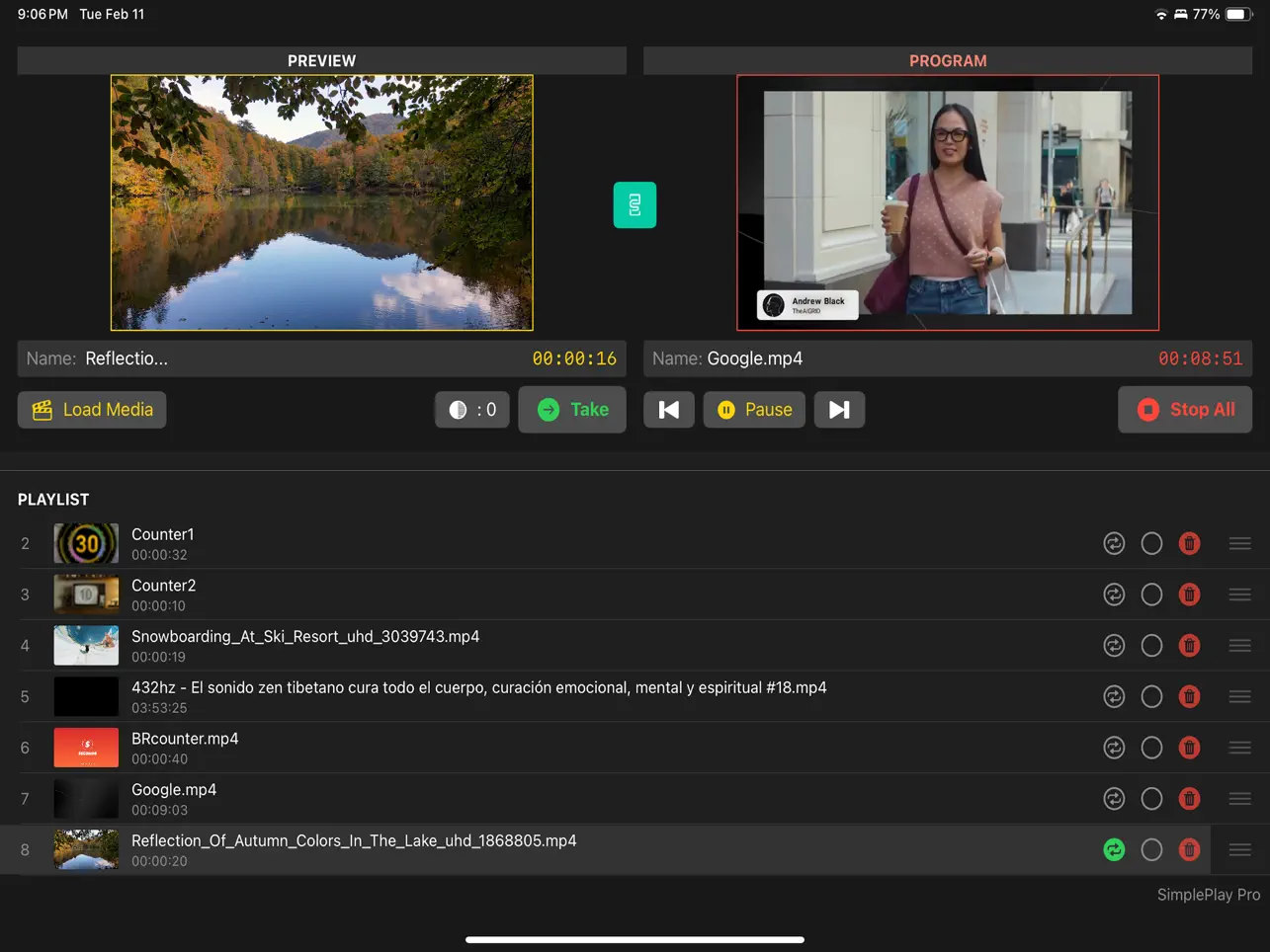 Screenshot #6 pour SimplePlayPro