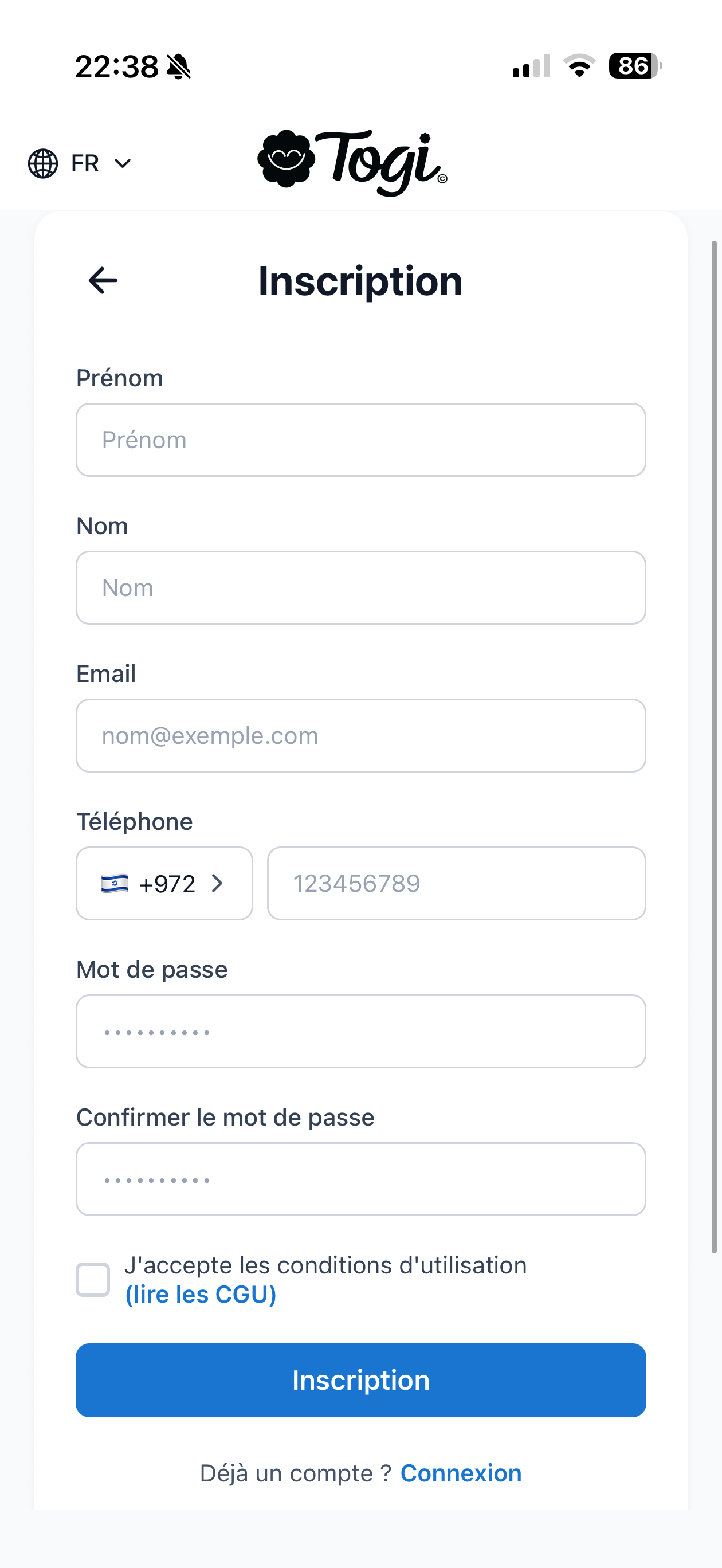 Togi: Book Anytime, Anywhere