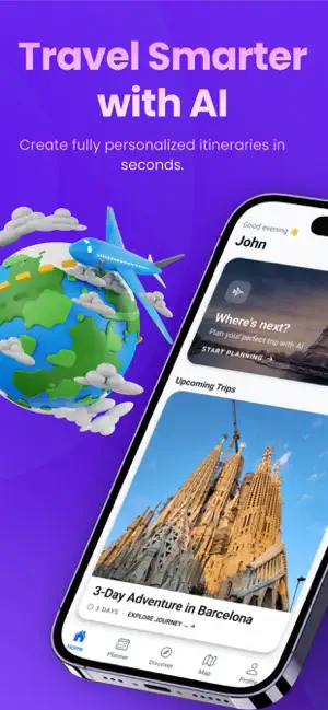 Vovigo: AI Trip Planner screenshot 1