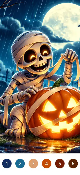 Spooky Halloween Color screenshot 3