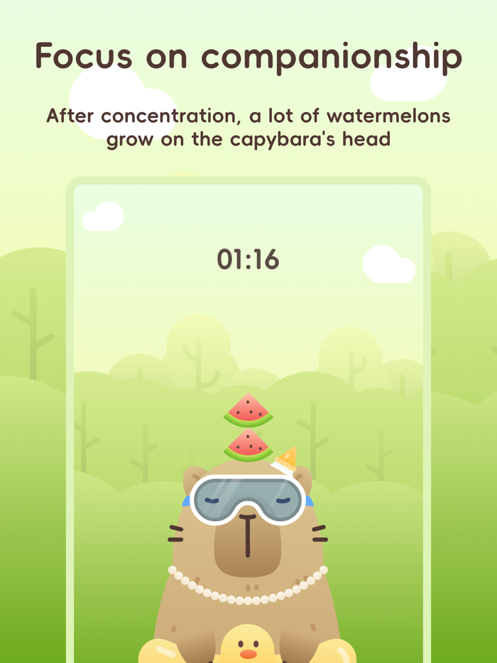 Capybara Focus·Pomodoro Timer