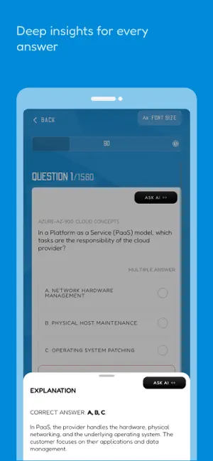 Azure Cloud Prep: with AI screenshot 4
