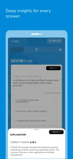 Azure Cloud Prep: With AI iPhone Screenshot 4