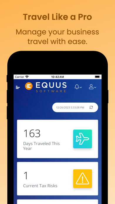 PinPoint Travel Calendar Screenshot