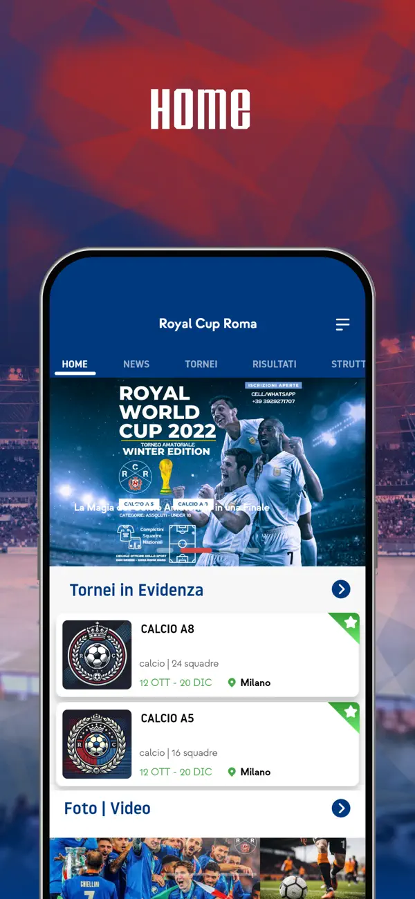 Screenshot #1 pour Royal Cup Roma