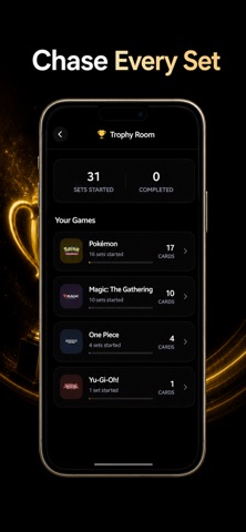 Minty: TCG Analytics iPhone screenshot