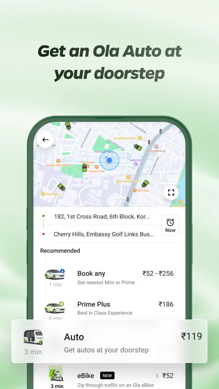 Ola: Book Cab, Auto, Bike Taxi screenshot 3 of 8