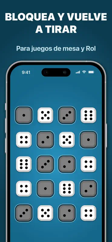 Dice Roller-Simulador de Dados screenshot 3 of 6