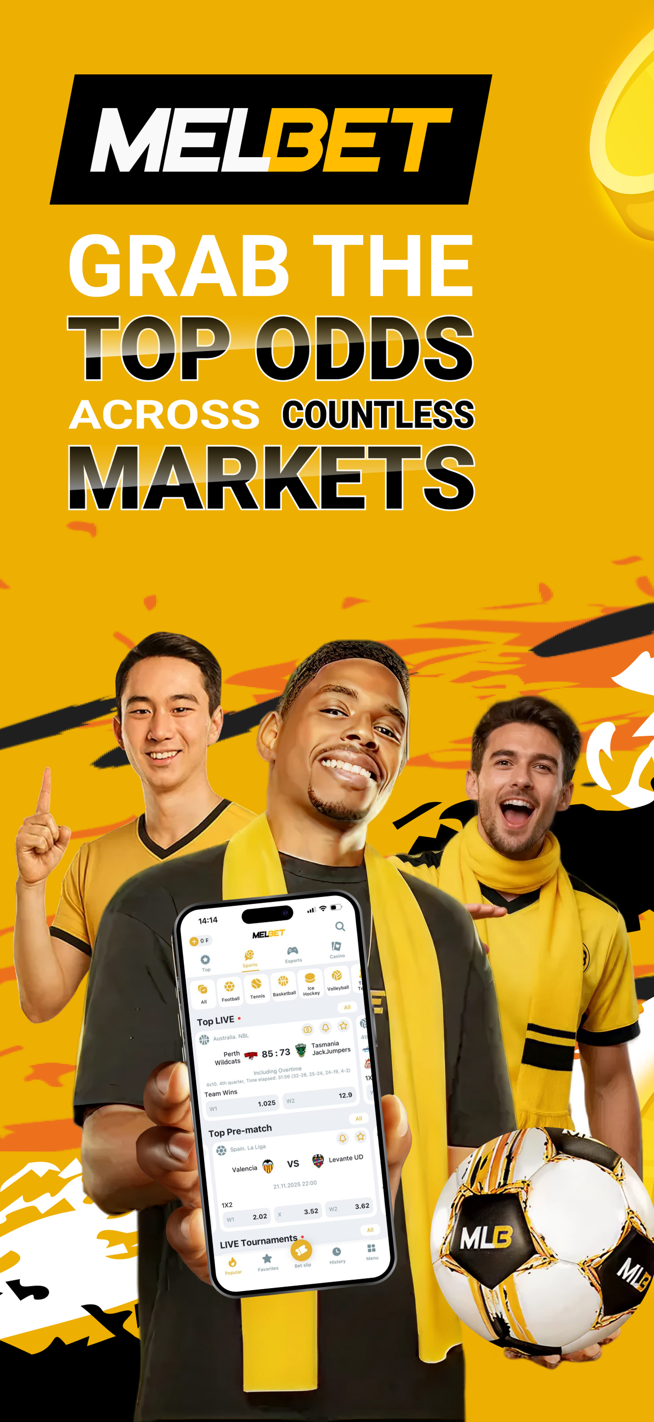 Melbet World: Sports Betting