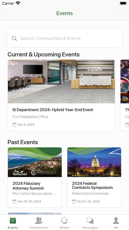 Fox Rothschild Events