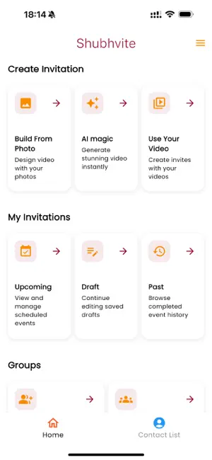 Shubhvite screenshot 1