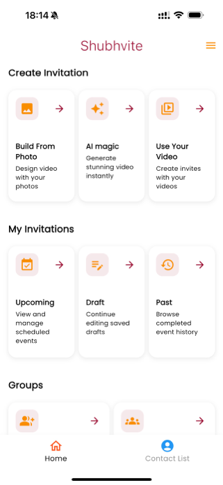 Shubhvite Screenshot 1 of 4
