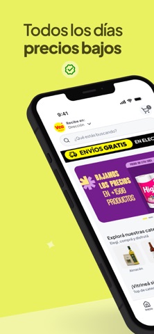 Vea: Supermercado Online iPhone screenshot 1