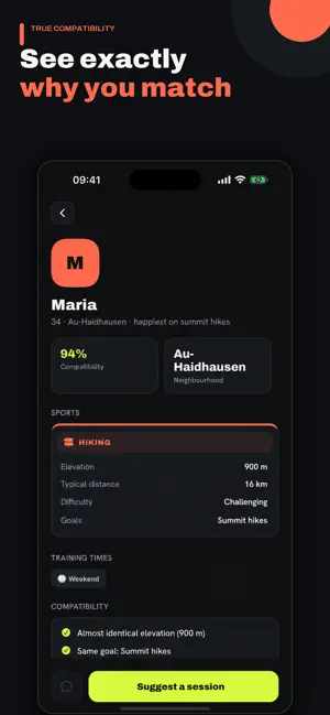 PaceMate: Find Training Mates screenshot 2