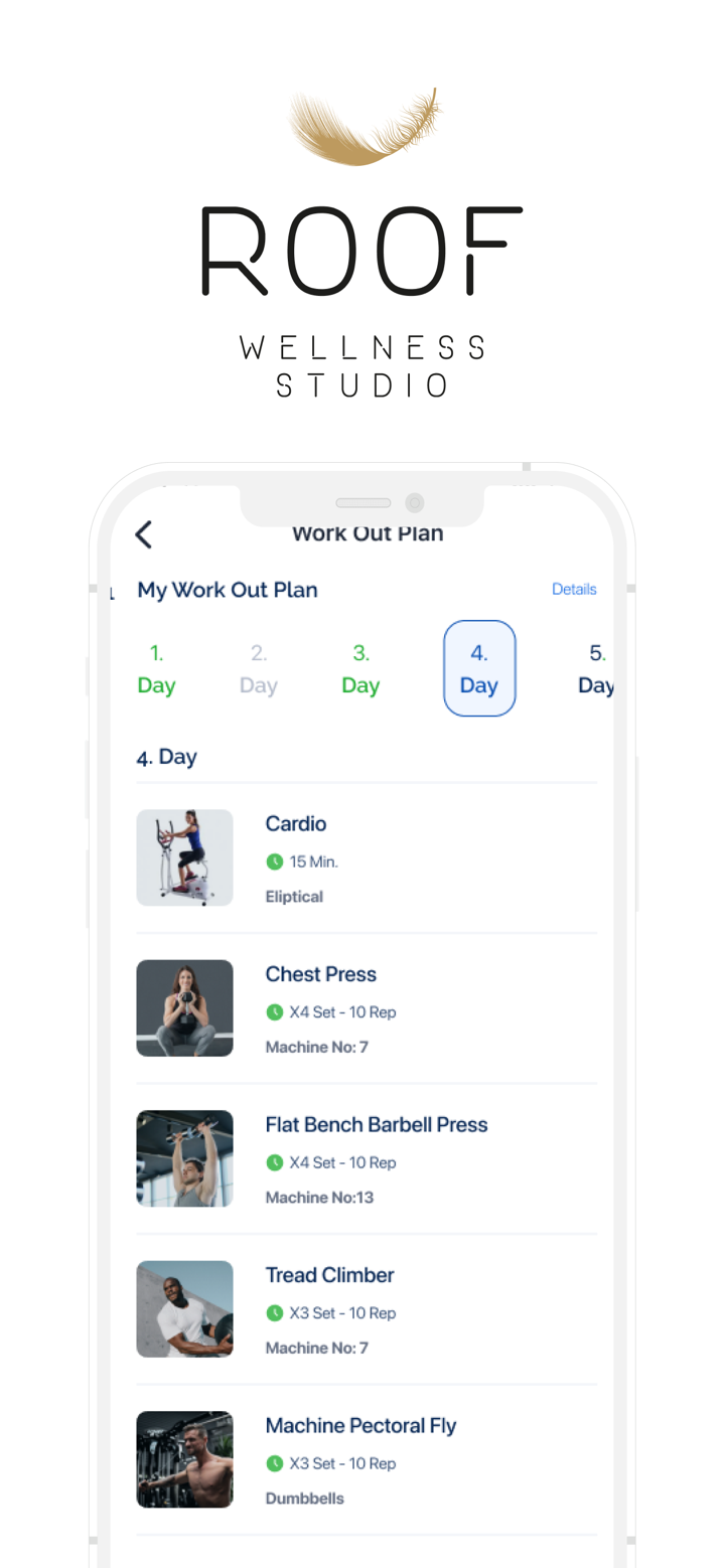 ROOF WELLNESS STUDIO screenshot 1